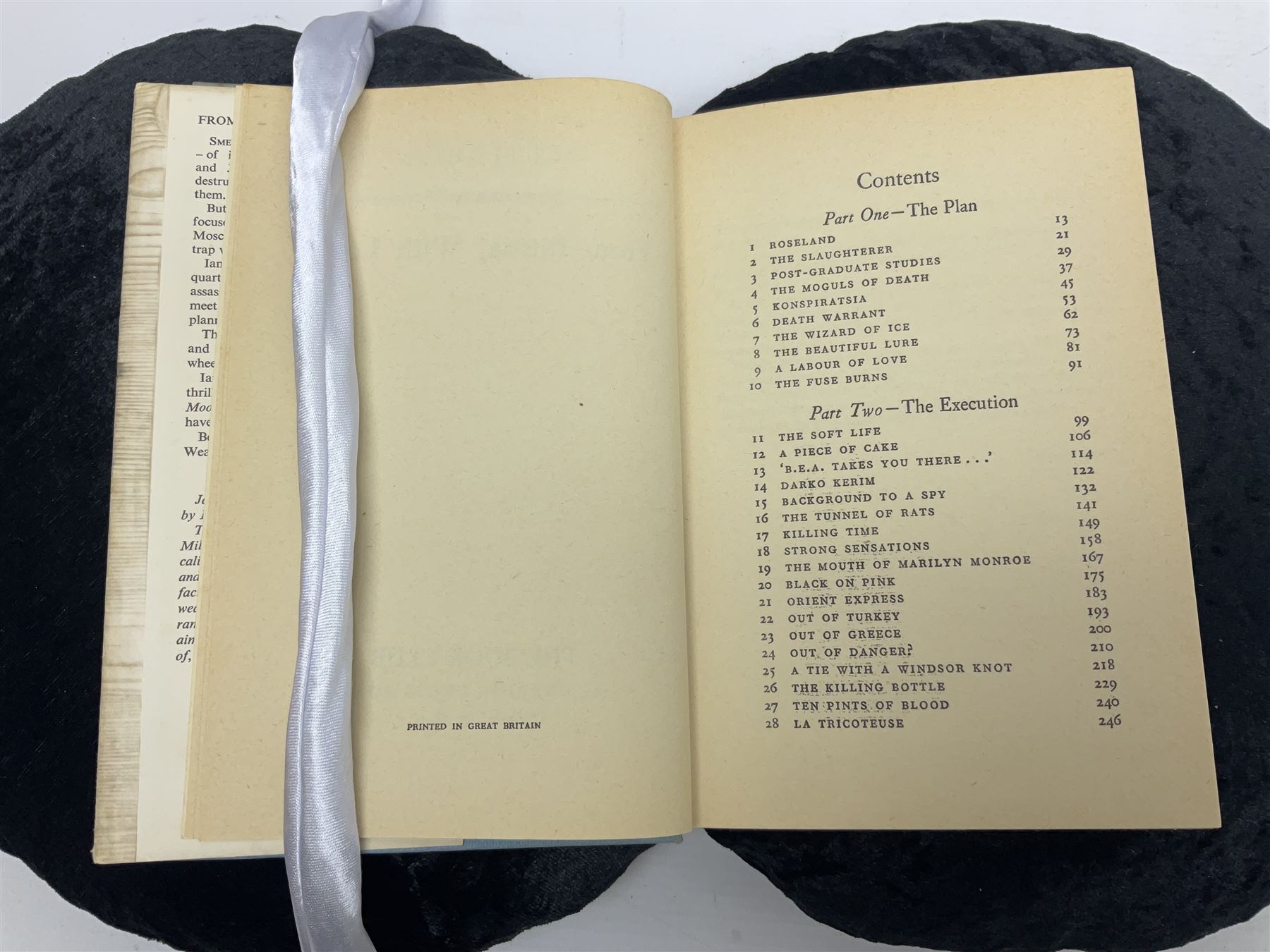 Ian Fleming: Octopussy and The Living Daylights. 1966 First edition with dustjacket; together with From Russia With Love. Book Club edition with dustjacket (2)