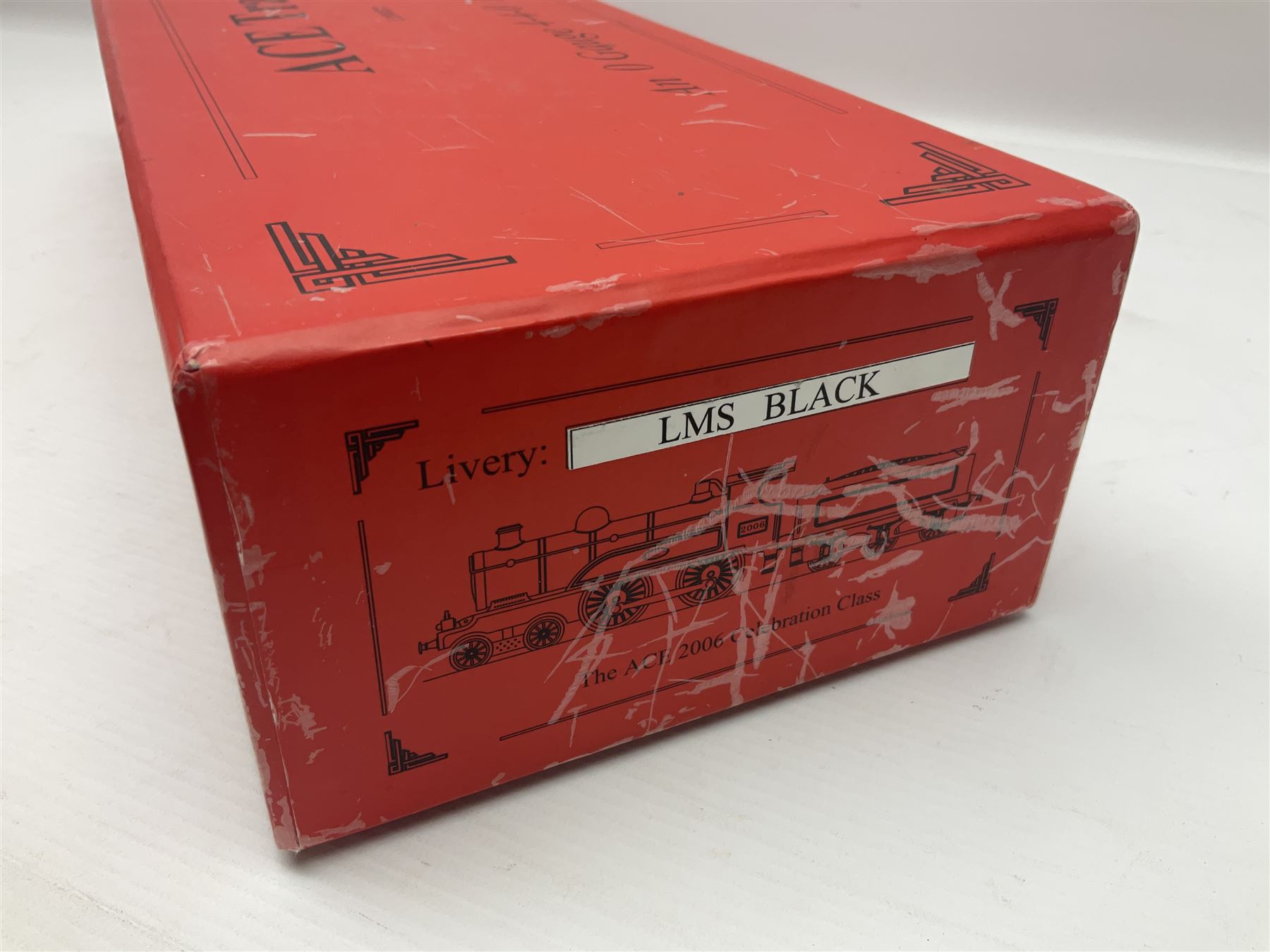 Ace Trains '0' gauge - E3 '2006 Celebration Class' 4-4-0 tender locomotive No.2006 in LMS black; boxed with original packaging and paperwork
