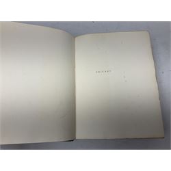 W.G. Grace - Cricket. 1891. Signed limited edition No.78/652. Re-bound in half leather with gilt panelled spine, marbled boards and end papers.