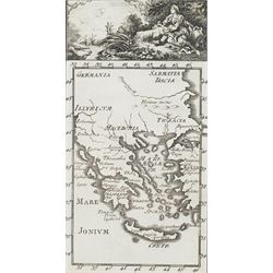 Gabriel Ramirez (Spanish 18th century): ‘La Grecia Y Onia’, 18th century engraved map of A...