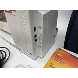 Bernina 'Artista' 630 computerised sewing machine with stitch regulator, carrying case, instruction booklet and accessories, in original box