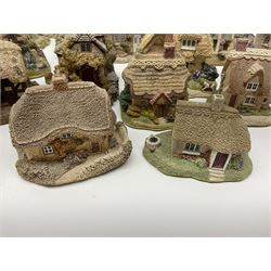 Twenty five Lilliput Lane, to include Village School, Greensted Church, The Chocolate House etc 
