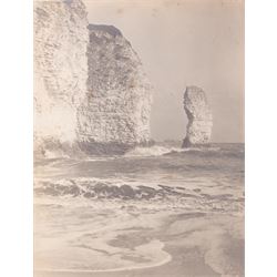 Harry Wanless (British c1872-1934): 'Scarborough' Harbour by Moonlight, watercolour signed with ESK (Kensington School) blind stamp, titled and dated 1895 verso 16cm x 21cm; Charles Edward Wanless (circa 1875-1938), 'Tweddill's Yard Sandside' Scarborough, pen and ink signed with initials and titled 27cm x 21cm and two original photographs by the artist (unframed) (4)
Provenance: private collection purchased 'Wanless Family Studio Sale' David Duggleby 15th June 2009 Lots 16 & 29