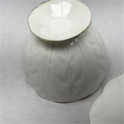Small glug jug, together with poole pottery trinket dish and teacup trio 