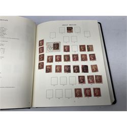 Great British Queen Victoria and later stamps, including penny reds, half penny bantams, King Edward VII used five shillings, King George V seahorses etc, housed in a single album