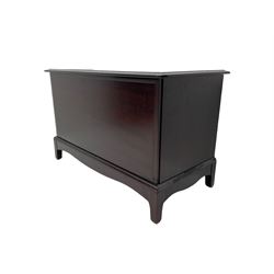 Stag Minstrel  - mahogany blanket chest