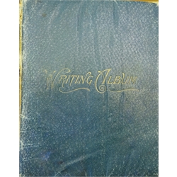 Emily Hilda Rix (Nicholas) (Australian 1884-1961): Girl in a Red Jumper, watercolour signed and dated 'S.S. Runic 4.09. (07)', 22cm x 15cm (album)



Provenance: the sketch is included within a comprehensive and interesting album of sketches, poems, verses and autographs compiled by Theodora (Brodie) Harris-Rivett between 1898 and 1913, who was the granddaughter of Mr Justice Fisher KC and married Rev. AJE Harris-Rivett of Glenrowan, Melbourne, Australia in 1903. It is recorded that Hilda Rix, who studied under leading Australian Impressionist, Frederick McCubbin, at the National Gallery of Victoria Art School from 1902 to 1905 and was an early member of the Melbourne Society of Women Painters and Sculptors, later a friend of Henri Matisse, travelled to Europe on the SS Runic in 1907. Interestingly there is also included a four page poem 'The Absent Minded Beggar' by Rudyard Kipling, who at that time lived in Cape Town where the SS Runic docked on it's voyage to London