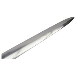 Selection of reenactment related items, including Archers sword, helmet and shield, with another helmet and chain mail 