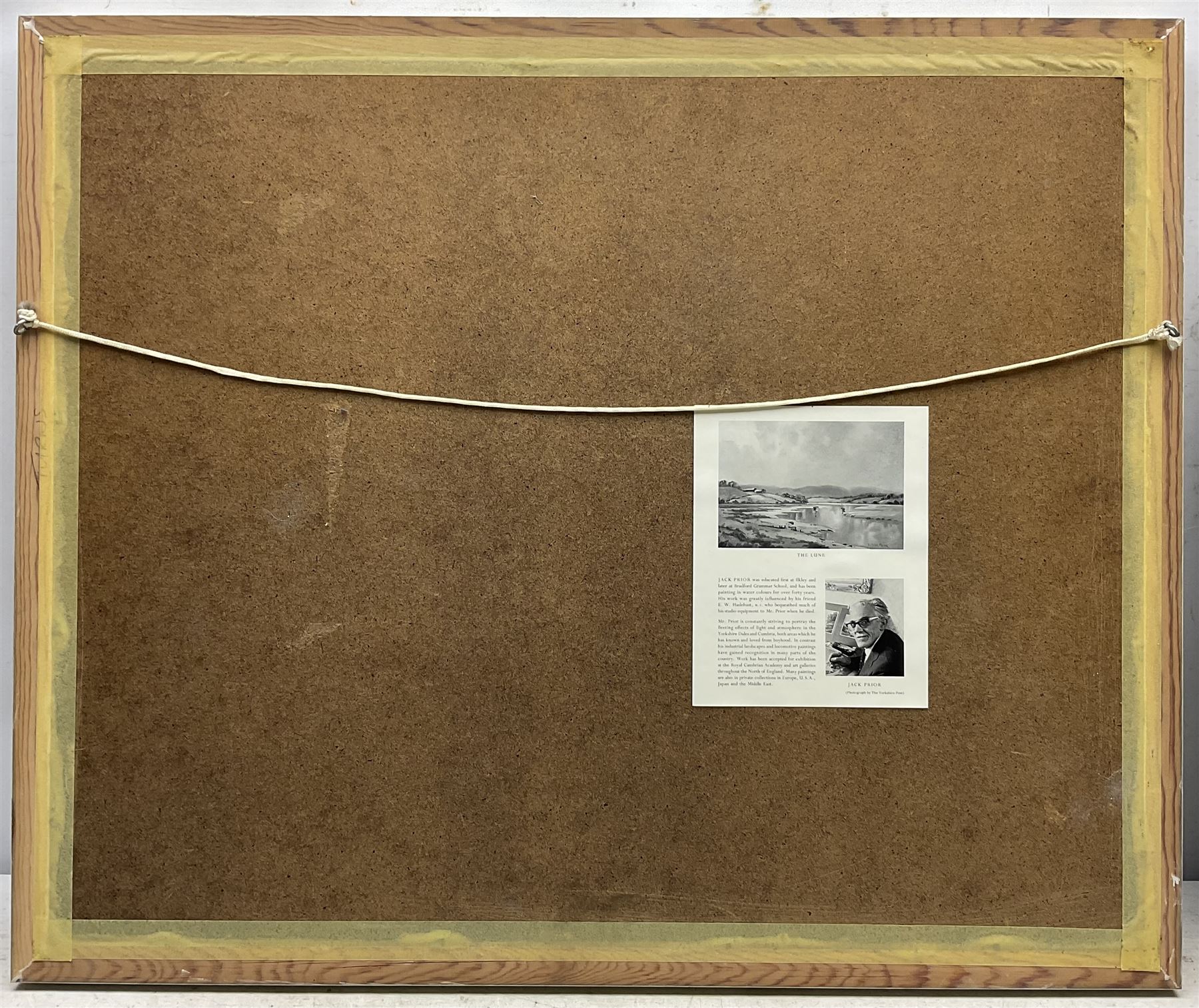 Ebenezer John Woods (Jack) Prior (British 1914-1988): An Evening Stroll, watercolour signed 37cm x 51cm 