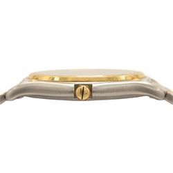 Ebel Sport Classic Wave stainless steel wristwatch, Ref. 183903, grey dial with baton hour markers and date aperture, on stainless steel bracelet with fold-over clasp, boxed with additional bracelet