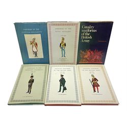 Set of six 1960s books on British Unifor