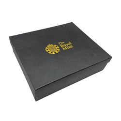 The Royal Mint United Kingdom 2008 executive proof coin set, in presentation box with certificates