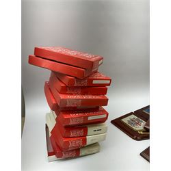 Various European cities and states, wooden heraldic shields each with hand painted raised shield including Baden Wurttemberg, Kunzelsau, City of London, Kingston upon hull etc, seventeen in total. . 