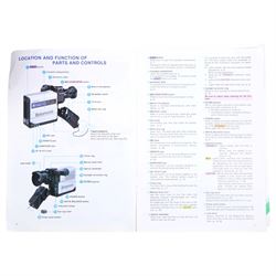Sony BetaMovie BMC-100P camera, in carry case with instructions