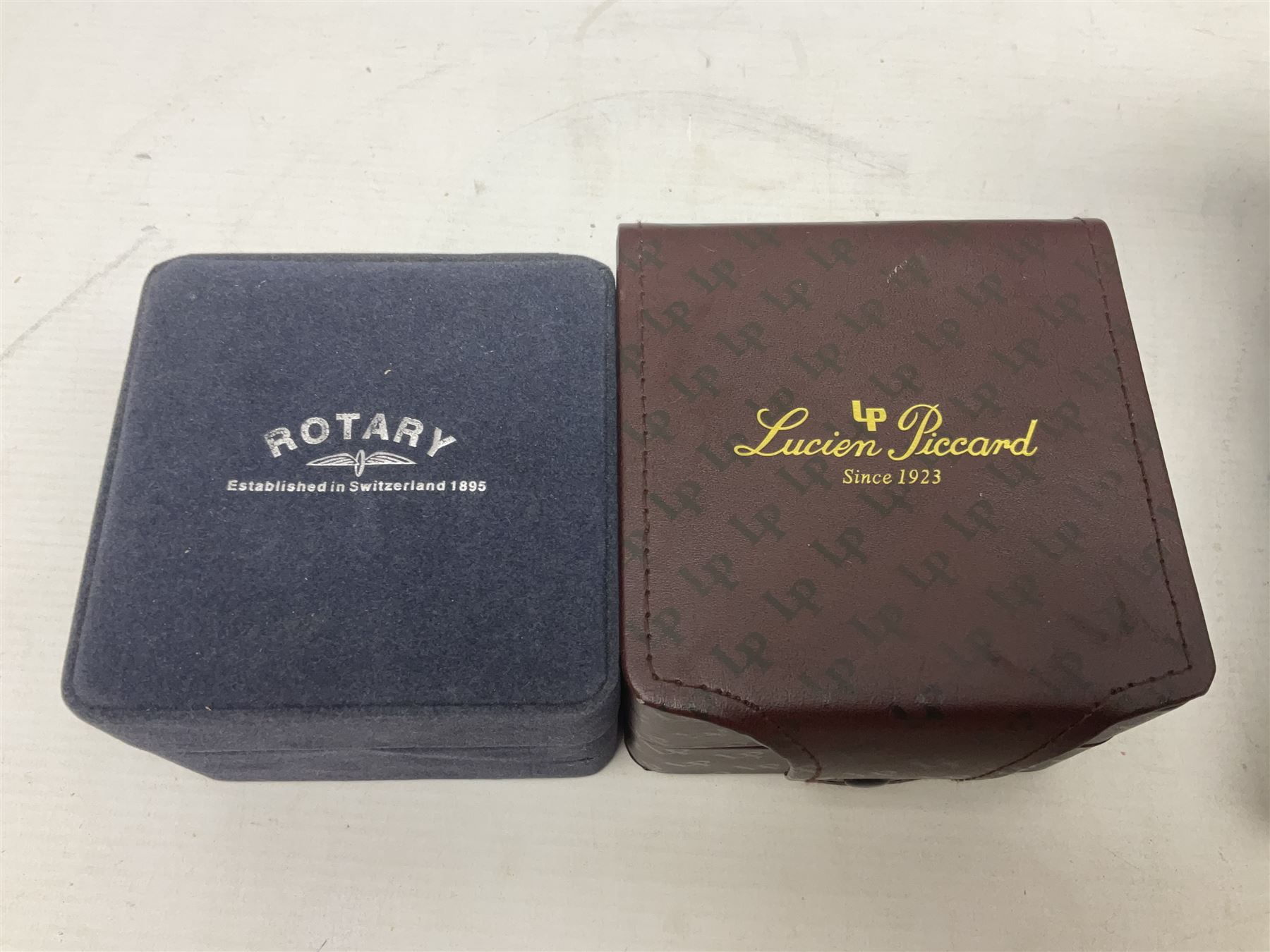 Four automatic wristwatches including Lucien Piccard moonphase, Rotary moonphase, Ingersoll limited edition Ref. IN4502 and one other Rotary 21 jewels movement, all boxed