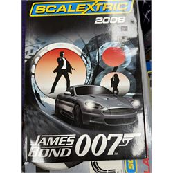 Quantity of Scalextric, including various sets; Digital Driver, Nissan Championship, Moto GP1, App Race control set and a collection of track and other accessories as per list