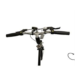 Apollo folding bicycle with hand pump and lock. - THIS LOT IS TO BE COLLECTED BY APPOINTMENT FROM DUGGLEBY STORAGE, GREAT HILL, EASTFIELD, SCARBOROUGH, YO11 3TX