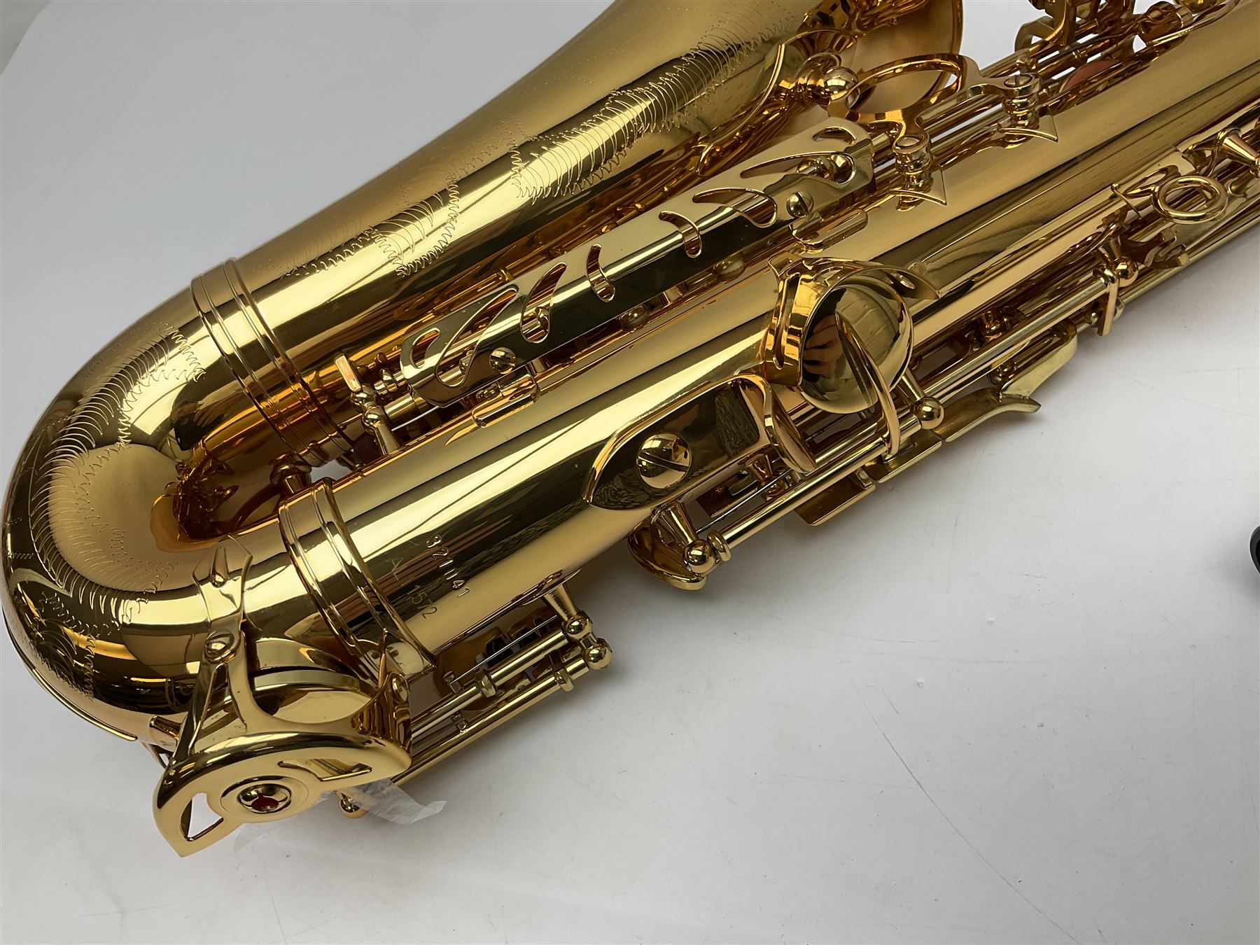 Trevor James Artemis A1 brass alto saxophone AL11572, serial no.321041; in lightweight carrying case with accessories