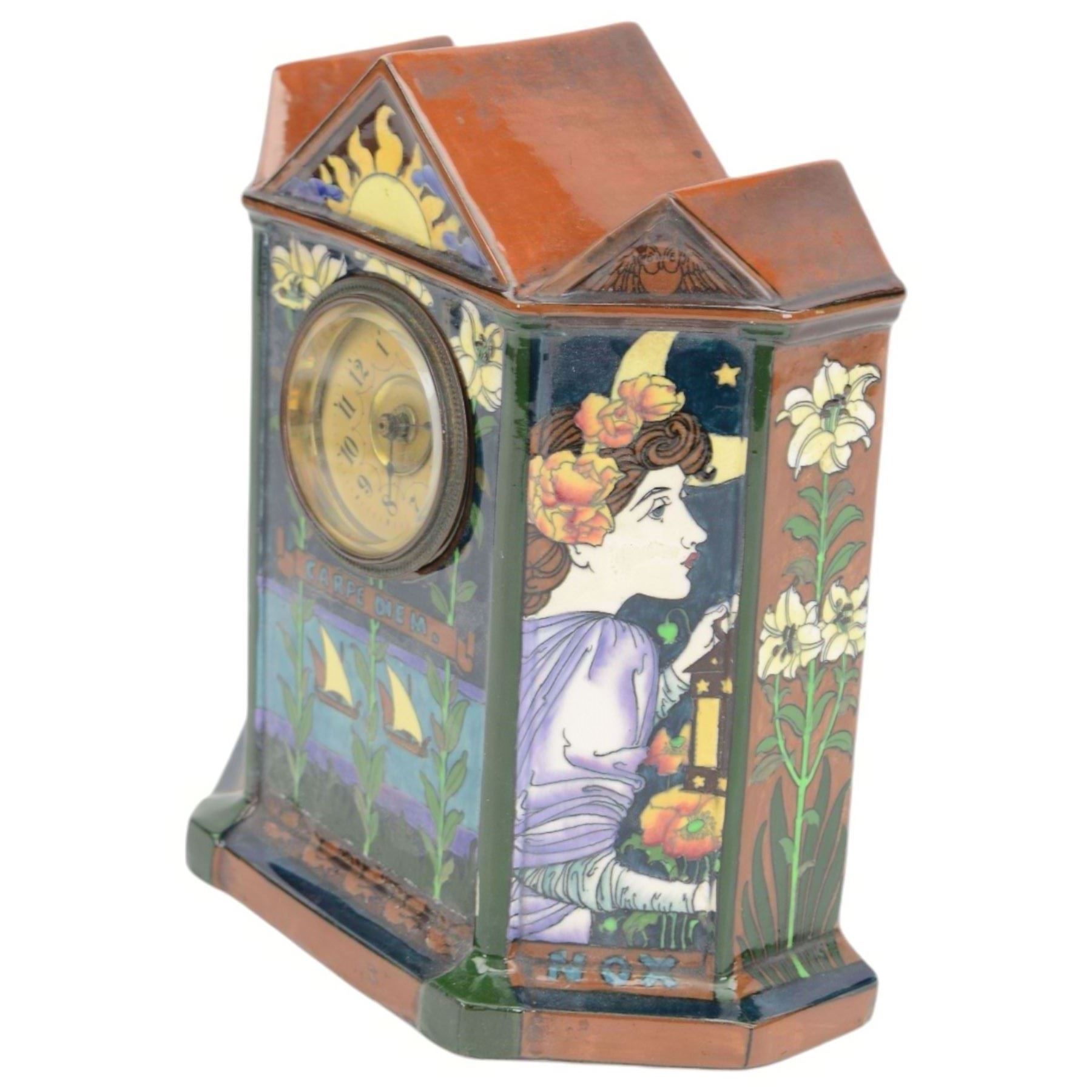 Frederick Rhead Clock Frederick Rhead for Foley | Ceramics | 122493
