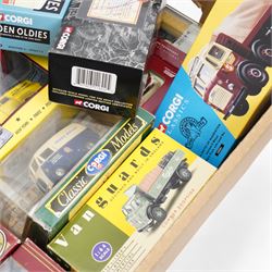 Collection of model vehicles, to include Gilbow Exclusive First Editions, Corgi examples to include 'Golden Oldies' vans, 'Trackside' Lledo etc (approx. 15)