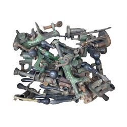 Over twenty items of shotgun cartridge making equipment including eight roll turnover tools, four re/decapping tools, six powder measures etc