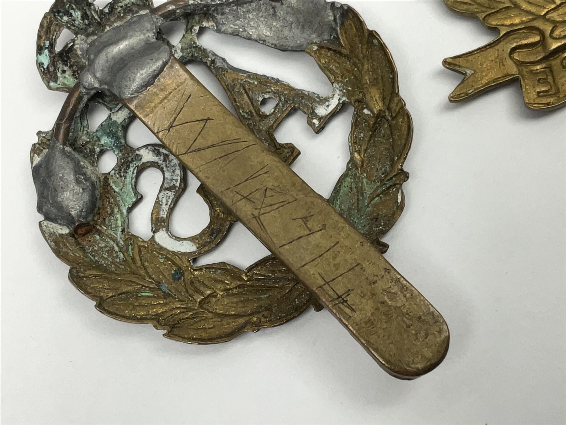 Twenty-seven military metal cap badges including Royal tank Corps, Reconnaissance Corps, Royal Armoured Corps, Royal Corps of Signals, Womens Army Auxiliary Corps, Queen Mary's Army Auxiliary Corps, Auxiliary Territorial Service,  Royal Engineers, REME, Army physical Training Corps etc 