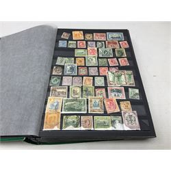 Queen Victoria and later World stamps, including Sierra Leone, St Helena, Straits Settlements, Gold Coast, Zanzibar, Ceylon, various Universal Postal Union 1949 issues etc, housed in three stockbooks