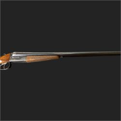 Spanish AYA 12-bore side-by-side double barrel boxlock ejector shotgun with 66cm(26
