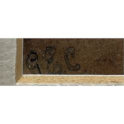 G E C (20th century): Still Life of Flowers, watercolour signed with initials 22cm x 17cm