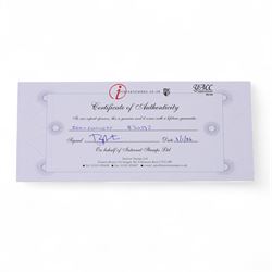 Sean Connery signed 5 x 3.5