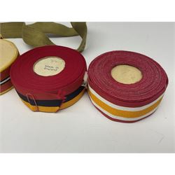 Quantity of modern medal ribbons in various length roll | Militaria | 81908