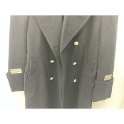 French Gendarmerie greatcoat, bears label for 'Maitre-Tailleur F.M. Barronnier 52 Chaumont 13 Rue Ferrer'; and French greatcoat (Indochine Period Vietnam 1947/1953)