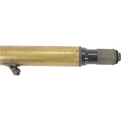  Ottway & Co military sighting scope in a case inscribed 'W.Ottway & Co Ltd 1916 Power 6', together with another Ottoway sighting scope 