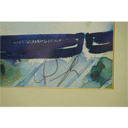 Patrick Livingstone (Irish 20th Century): Still Life of Flowers, artists proof print signed and indistinctly titled 72cm x 54cm 