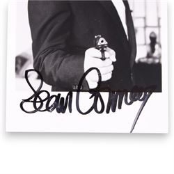 Sean Connery signed 5 x 3.5