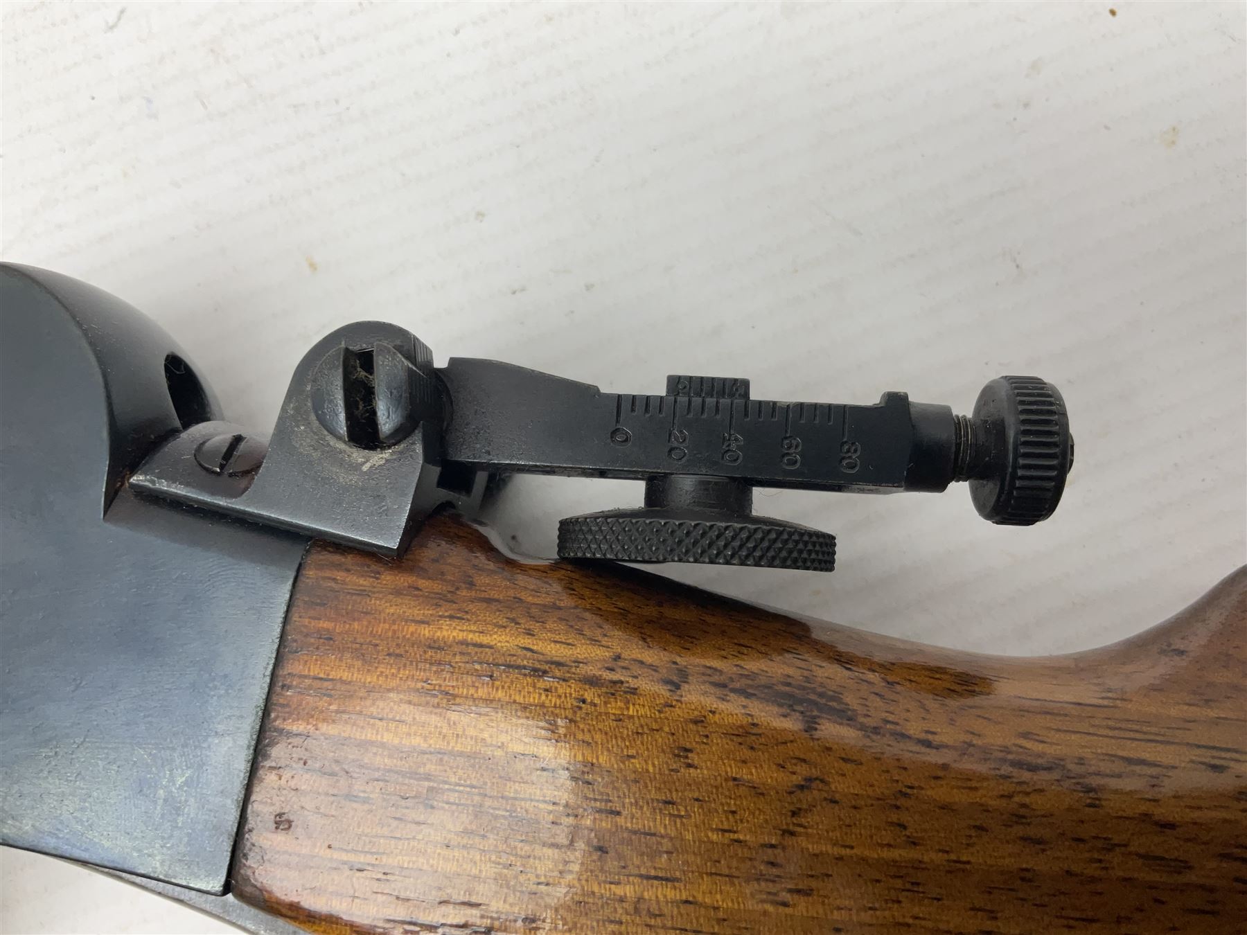 FIREARMS CERTIFICATE REQUIRED - BSA .22 LR rifle with Martini take-down action, 63.5cm(25