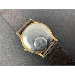 Gold plated Admiral full hunter pocket watch, together with a silver open face pocket watch, carnelian signet ring, Timex wristwatch, rolled gold Parker propelling pencil, Ronson Varaflame lighter and a plated cigar cutter