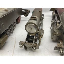 Three part-built live steam locomotives - 1.75