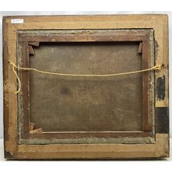 Cornish School (19th/20th century): Barn Hill - Cadgwith Cove, oil on canvas unsigned 50cm x 60cm