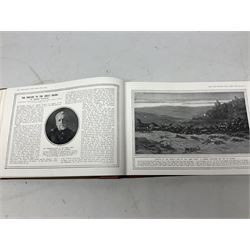 The Illustrated War News - Being a Pictorial Record of the Great War. Parts 1 -96 August 12th 1014 - June 7th 1916 uniformly bound in eight oblong quarto volumes with half-leather/gilt binding. Published by The Illustrated London News (8)