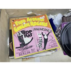 Two globetrotter suitcases, largest example H42cm