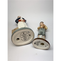 A limited edition Royal Doulton figurine, Queen Alexandra Nurse HN4596, 206/2500, with box and certificate, together with another limited edition Royal Doulton figurine, The End of Sweet Rationing, HN5023, 286/1500, with box and certificate. 