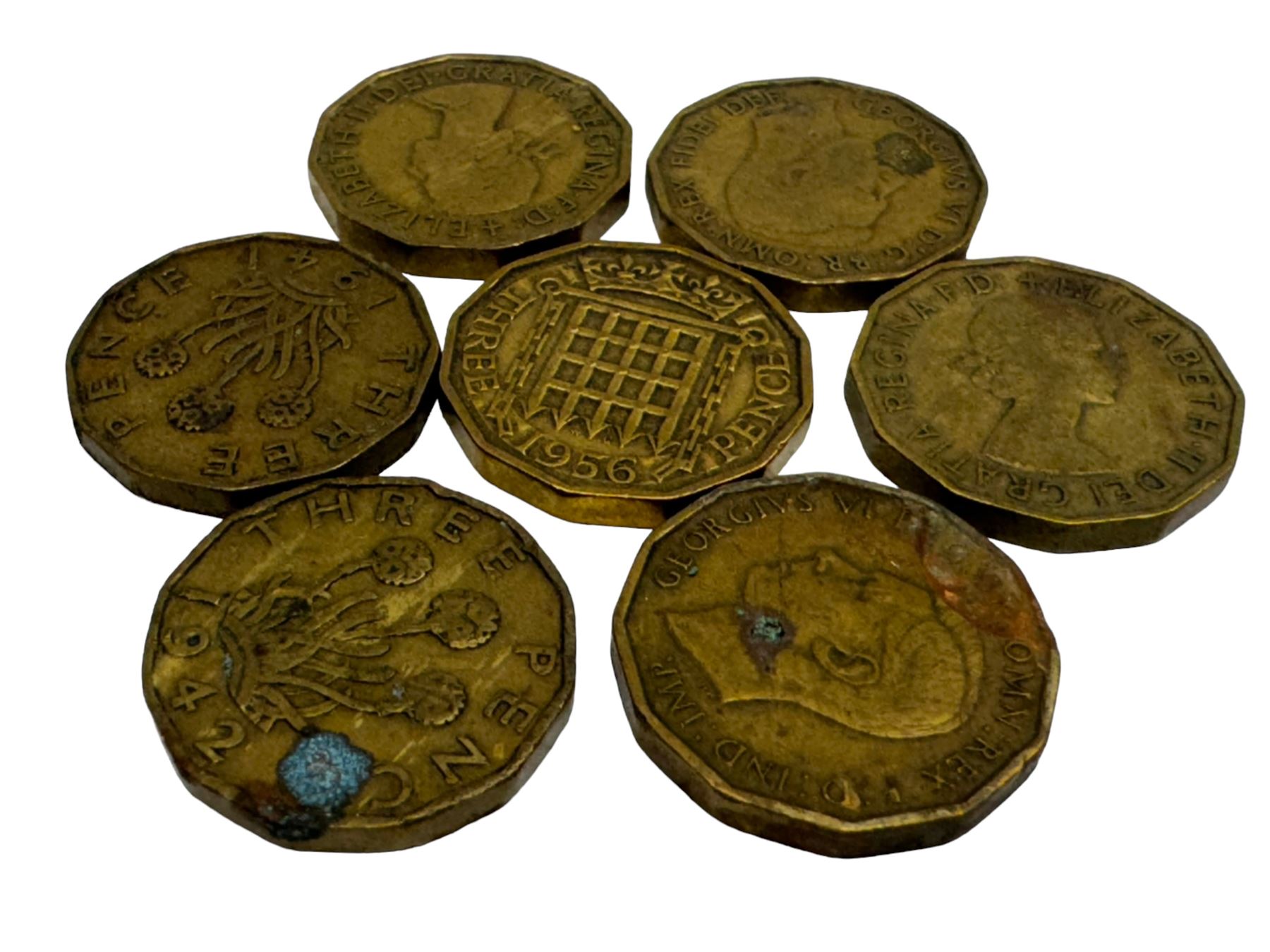 Coins including Elizabeth I 1573 sixpence and other hammered silver coins, commemorative fifty pence pieces with 2003 'Give Women The Vote', 2017 'Benjamin Bunny', 2017 'The Tales of Peter Rabbit', 2019 'Sherlock Holmes', small quantity of Great British pre 1947 silver coins, commemorative crowns, spade guinea style gaming tokens etc