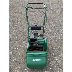 Qualcast classic 35s petrol cylinder lawnmower - THIS LOT IS TO BE COLLECTED BY APPOINTMENT FROM DUGGLEBY STORAGE, GREAT HILL, EASTFIELD, SCARBOROUGH, YO11 3TX
