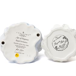 Eight Coalport figures, seven from the Age of Elegance collection, and Alison from the Ladies of Fashion collection (8)