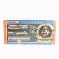 Three Hornby '00' gauge Inter-City train sets, comprising two R546 examples and one R541 example, boxed