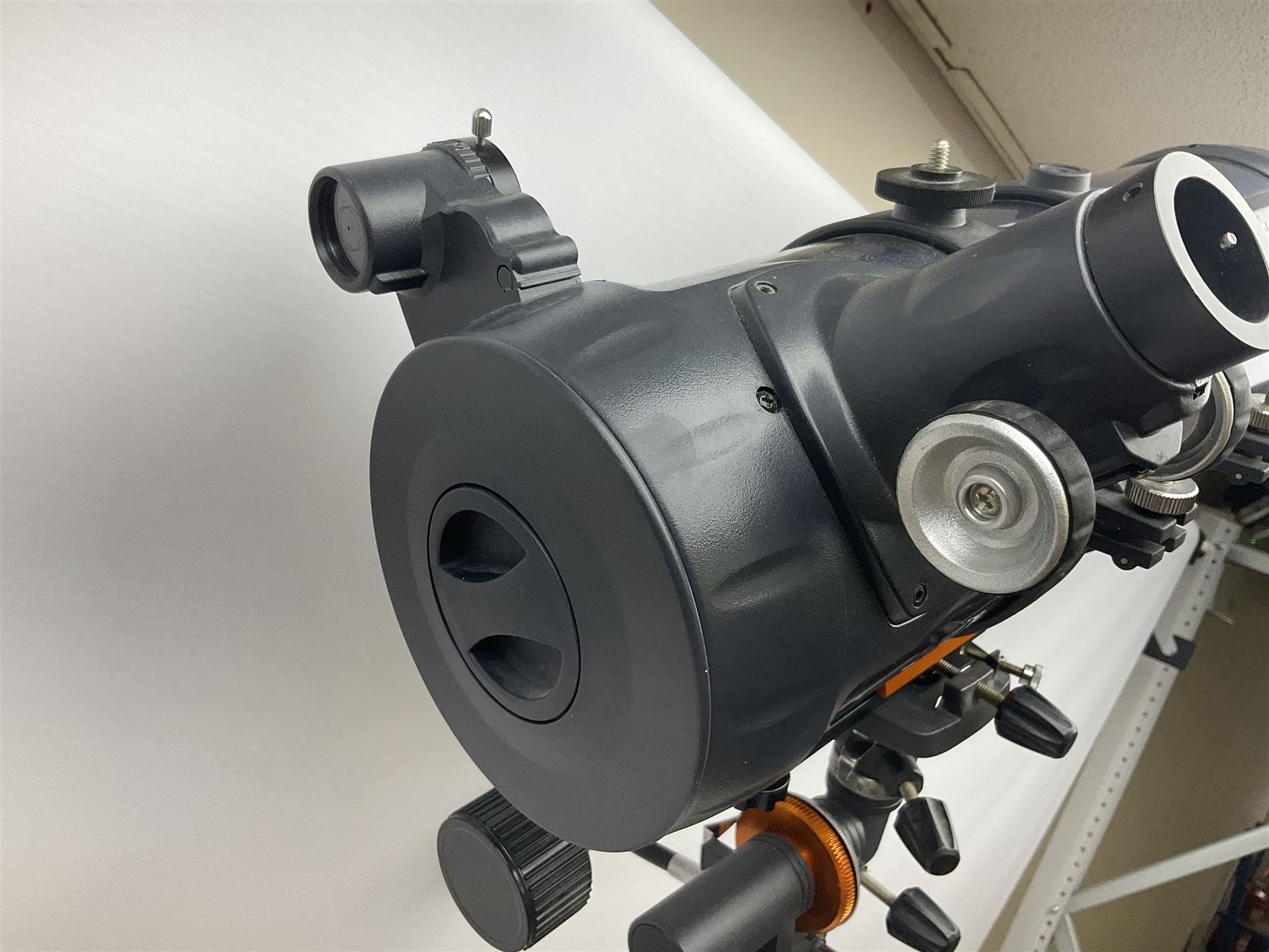 Celestron Astromaster 114 telescope and tripod stand, F=1,000mm, D=114