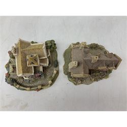 Five Lilliput Lane models comprising Bluebell Farm, Anne Hathaway 1989, Armada House, Green Gables and Summer Days, all boxed