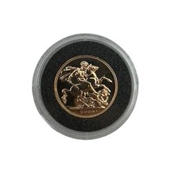 Queen Elizabeth II 2009 gold full sovereign coin