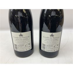 Dow's Trademark Finest Reserve Port, 75cl 20% vol, mixed red wines, two bottles Cuvee Du Vatican Cotes-du-Rhone Reserve de l'abbe 2016, 750ml 14%, Corsiero Nero Nero di Troia 750ml 13% vol and six others of various contents and proofs (9)